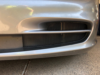 Front bumper side grille wire mesh kit. Porsche 996 Gen 2 - 996.2 front grilles