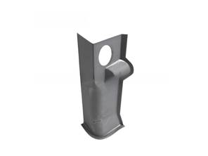 Door hinge pillar inner. Porsche 356 / 356A - 64450102105, 64450102205 - PP104HL, PP104HR