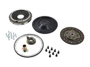 Lightweight steel flywheel and clutch kit. Porsche 993/996/997 Turbo 3.6L - 106431-12KIT, 106431-12PKG