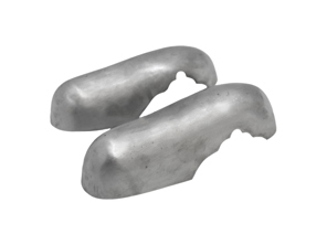 Bumper overrider pair, Porsche 356 Pre-A 1950-52 - 35658171, 356 58171, 35658172, 356 58172 - PP125BG, P125BG