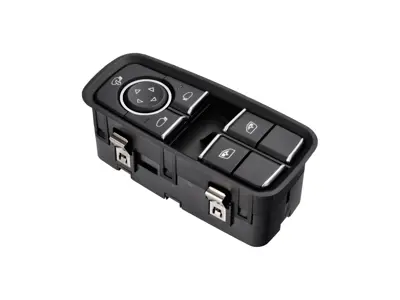 Door panel mirror and window switch. Porsche 991.1 / 991.2 / Boxster / Cayman - 99161315502DML, 99161315500DML, 99161315501DML, 99161315502, 99161315500, 99161315501