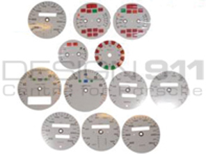 Dial Faces White for Porsche 964/993 in MPH & KHM - 1699600410 - EQ940403, TU641704
