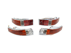 Indicator Lamps and Lens Front & Rear Kit Porsche 911 SWB - 90163140100, 90163140200, 90163140300, 90163140400