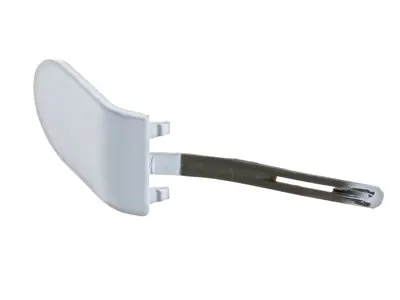 Front bumper tow eye cap. Porsche Boxster 2003-04 - 986505551100G2X, 98650551101G2X, 98650551101, 98650551100