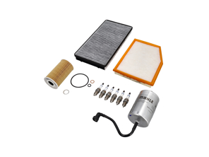 Engine Service Kit - Air/Fuel/Oil Filters, Spark Plugs & More - for Porsche 986 Boxster 2.5L 1997-1999 - 99610722560, 99610731351, 0PB115499A, 99611025301, 99611013103, 99611013104, 90012310630, 99657221901, 99657221902, 99657121903, 99757121900, 99757121901, 99757121902, 99917020190, 00004400204