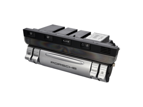 Heater Control Unit, Metallic. Porsche 955 / 957 Cayenne 2003-10 - 95565310331, 95565310301, 95565310303, 95565310306, 95565310309, 95565310310, 95565310330, 95565310700, 955653107005X2, 95565310701, 95565311100