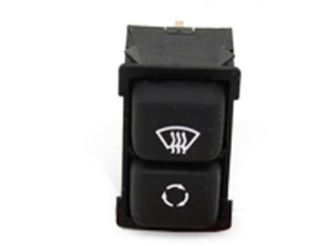 Defrost and Recirc tip switch. Porsche 964 RHD - 96465392100