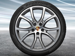21' Cayenne Exclusive Design Alloy Wheels & Winter Tyres Original Porsche - 9Y0044630J