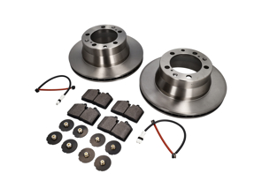 Rear brake pads and brake disc package Porsche 968 Textar