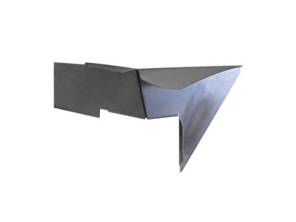 Gusset plate A-Post. Porsche 356A D Convertible / 356A Speedster - 64450224500, 64450224600 - PP160TL, P160TL, PP160TR, P160TR