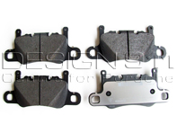 Brake pads rear for cars with Ceramic brakes Porsche 991.2 Carrera / 991 Turbo - 99135294601