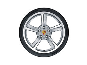 20' 991 C2 / C2S Sport Techno Alloy Wheels & Tyres Original Porsche - 99104460260, 99104460259