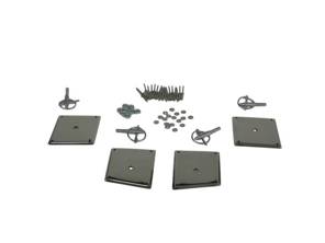 Front hood pin kit. Porsche 914 - 91451100110 - TK Z 20
