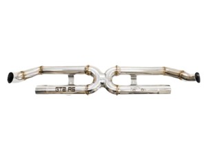 Fabspeed Center Muffler Bypass X-Pipe. Porsche 991.2 GT2 RS (2018+) - 99111173180 - FS.POR.9912GT2RS.CMX