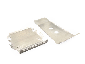Front and Rear protection undertrays for Safari project car