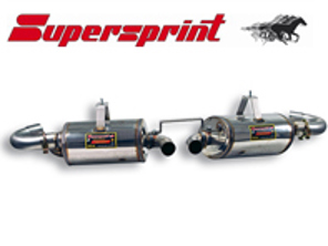 Exhaust Muffler / Silencer Rear. Porsche Boxster 986 2.7L / 3.2L Supersprint - 242804