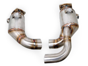 Sports exhaust catalytic converter without GPF Porsche 991.2 - P0.007.C01