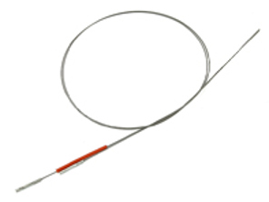 Wire pull for flap heater. Porsche 914 >>1974 - PCG42407501, PCG424075A, 91442407501