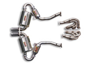 Exhaust Muffler Cats and Headers System Porsche CAYMAN Supersprint