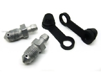 Brake Caliper Bleed Valves, Pack of 2. Porsche 911 / 928 / 944 / 968 / Boxster / Cayman / Cayenne / Carrera GT - 93035191900, 91735551700, 93035191700, 93035191901, 93035551700