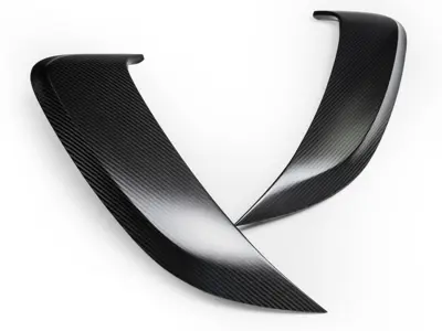 TechArt carbon fibre side air inlet vent. Porsche 718 Boxster and Cayman - 082.121.485.009G, 082.121.485.009M, 082.121.485.009FOG, 982853189OK1, 982853190OK1, 982853189AOK1, 982853190AOK1 - 082.121.485.009FOG, 082.121.485.009G, 082.121.485.009M