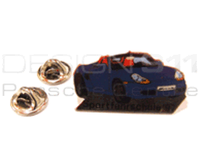 Pin Badge 'Porsche Boxster - Sportfahrschule '97' Dark blue