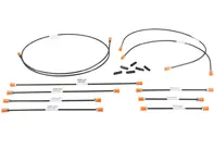 Brake line kit. Porsche 911 1971-73 - 90135561102, 90135561200, 90135561900, 90135562001, 90135562102, 90135562202, 91135562704, 91135565305, 91435560300, 91435569100, 9013556200Y - EQ698005, 1661500610