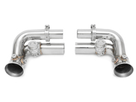 Side Muffler Bypass Pipes. Porsche 991.2 GT3 / GT3 RS - 99111104782, 99111104882