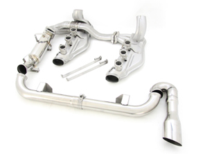 Full exhaust system for Porsche 964 in Stainless Steel - 96422000021, 3606406401, 3606109641, 96421103905, 96421104004, 3606006403, 96411104205, 96411321316, 96411321315, 96411104504, 96411104502, 96411104605, 96421103932