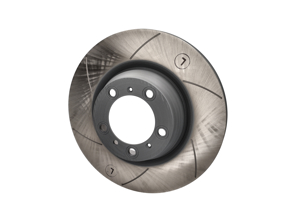 Brake disc rotor, slotted Rear. Porsche 997 TURBO / 997 GT3 (OE Part No 99735240502 /99735240602) - 99735240501, 99735240601, 99735240502, 99735240602, 99735240503, 99735240603