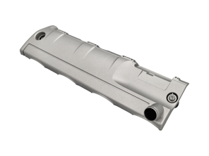 Air / Oil separator Silver cover, Cyl. 1-4  Porsche 957 Cayenne Turbo - 94810723652, 94810723552
