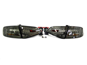 Rear Indicator Units LED Full Smoked AUDI A4 B8 - 1018995, 0001018995
