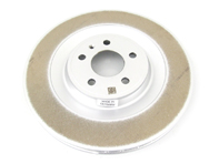 Brake disc rotor REAR Ø: 356 mm. Porsche Macan Turbo - 95B615601D, 95B615601, 18473