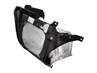 Rear bumper bracket / heatshield. Porsche 996 C2 / C4 2002>> - 99650563101, 99650563201
