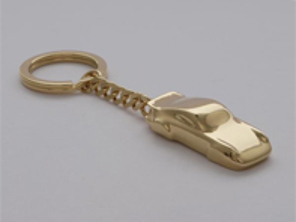 Widow Maker (1975) solid silver & gold plated keyring