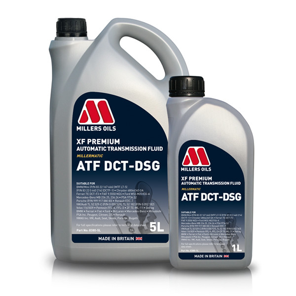 Automatic transmission fluid for dual clutch transmissions (PDK) XF Premium ATF DCT DSG Oil