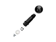 Aluminium Classic Gear Knob - Black - for Models With 6 Speed Manual Transmission. Porsche 987 Boxster/Cayman / 997 - 99742407500FOT, 99742407500FOU, 99742407500FOV, 99742407500FOW, 99742407500FPW, 99742407500FPX, 9974240750FPW, 99742407500FOY, 99742407501FOT, 99742407500FOX, 99742407500FOZ - FOZ0FOY