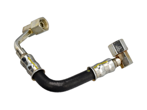 Fuel Line - Fuel Rail to Diaphragm Damper - for Porsche 924S / 944 2.5L/2.7L / 944 Turbo 1985-1991 - 94411041302, 94411041303