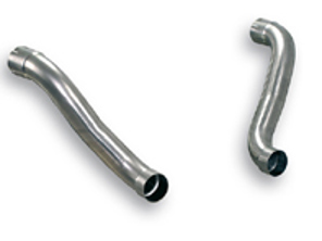 Exhaust Muffler Conneting Pipe Kit Porsche 997 3.8L Supersprint - 243733, 243433