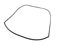 Rear Window Glass Frame Seal. Porsche 996 1998>>2005 - 99654552104, 99654552103, 99654552101 - 96000