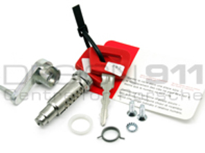 Door Handle Barell and Keys. Porsche 911 1972-84 - 91153194300, 91153194400, 91153194429