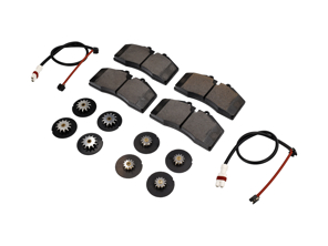 FRONT Brake Pads, sensors, shims Porsche 993 C2 /4 Brembo - 99335193905, 96461236302, 96535109600, 96435109601