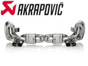 Akrapovic Titanium Exhaust System for Porsche 911 (991) Carrera /S/4/4S - P-HF680
