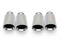 Exhaust Deluxe Quad Style Tail Pipes. Porsche 958 S / GTS - 95811125100, 95811125140, 95811125200, 95811125240