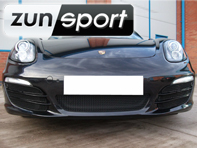 Front Bumper Stainless Steel Grill Set ZunSport. Porsche 981 Boxster (With Parking Sensors) - ZPR36112, ZPR36112