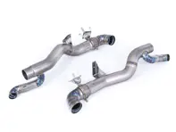 Milltek Titanium Sports Exhaust Silencer Bypass. Porsche 992 C2S / C4S 2019>> - 992251053A, 992298019A - SSXPO156