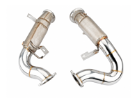 Exhaust downpipes, Bypass version. Porsche 95B.1 Macan 3.0 T / 3.6T - 95B254350, 95B254350X, 95B254300, 95B254300X