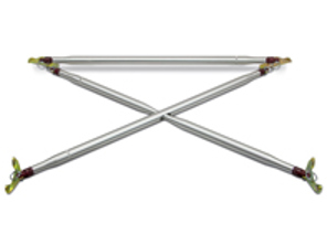QuickChange strut brace system. Porsche 964 / 993 - 2162214, 2162213, 2162212, 2162211, 2162210