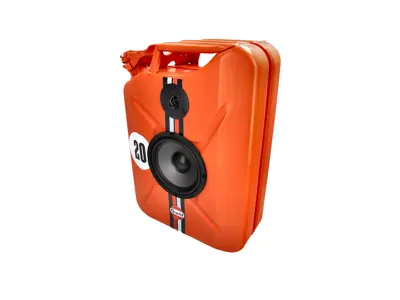 Bluetooth speaker petrol Jerrycan 20L rechargeable BT5.0