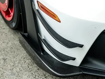 Dry Carbon Fibre Triple-Element Dive Plane Set, SET OF 6. Porsche 992.1 GT3 RS - SRGT3RSDPPK